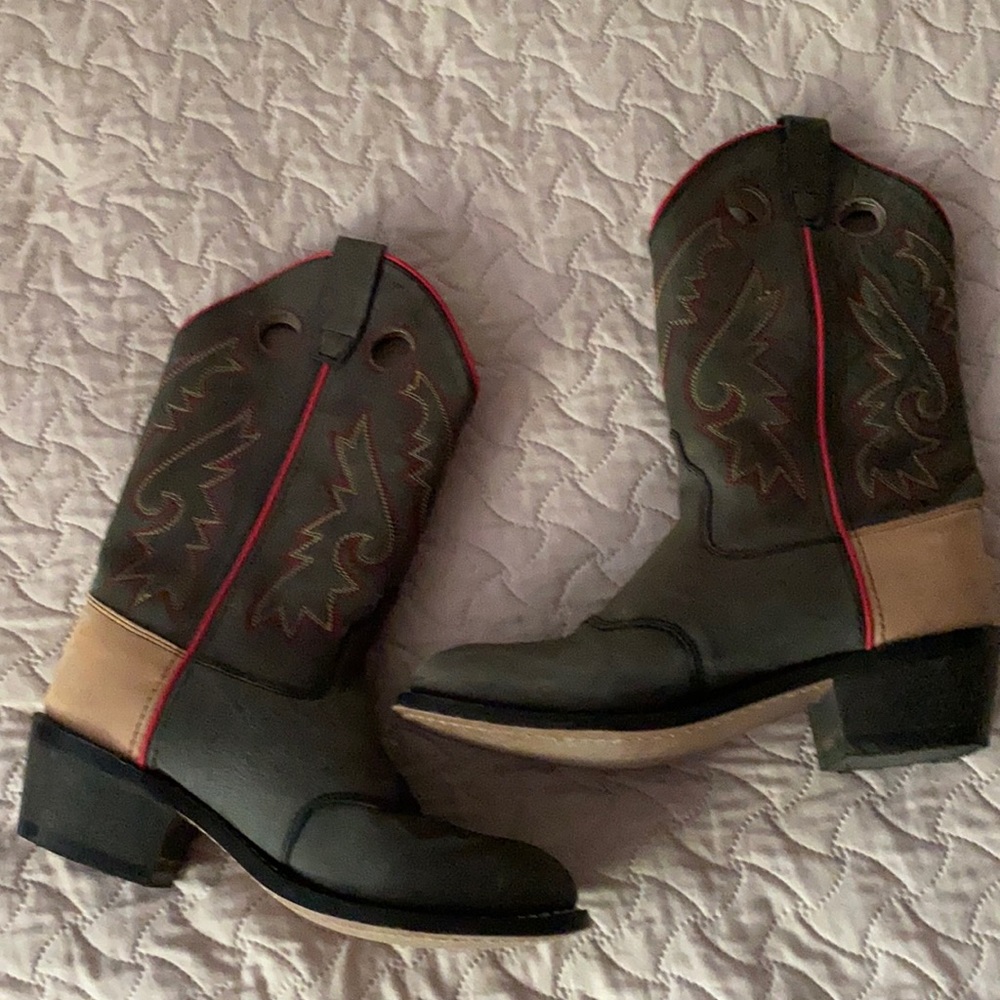 Leather Cowboy Boots